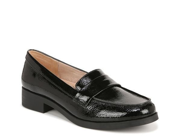 ライフストライド レディース シューズ スリッポン・ローファー LifeStride Sonoma Loafer Shiny Black ブラック