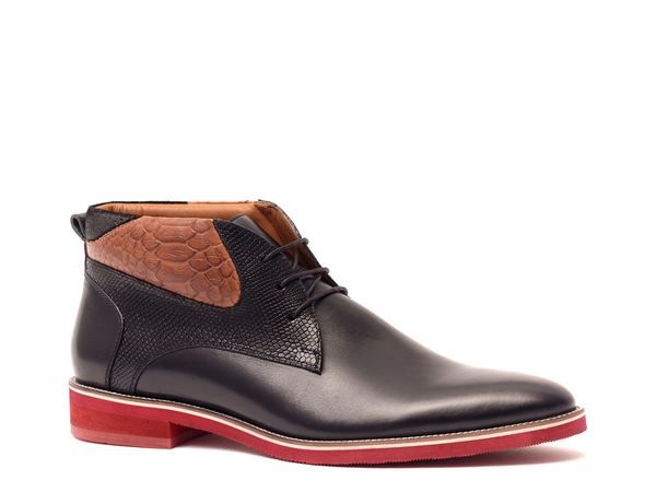 カルロスサンタナ メンズ シューズ ブーツ・レインブーツ Carlos by Carlos Santana Morello Chukka Boot Black ブラック