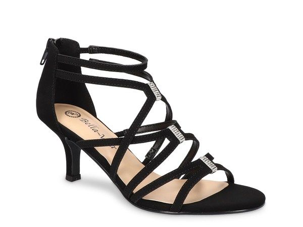 ベラヴィータ レディース シューズ サンダル Bella Vita Karlette Sandal Black Faux Suede ブラック