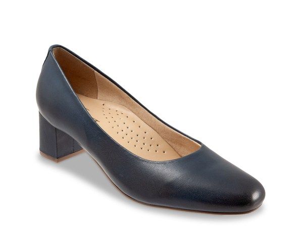 トロッターズ レディース シューズ パンプス Trotters Daria Pump Navy ネイビー