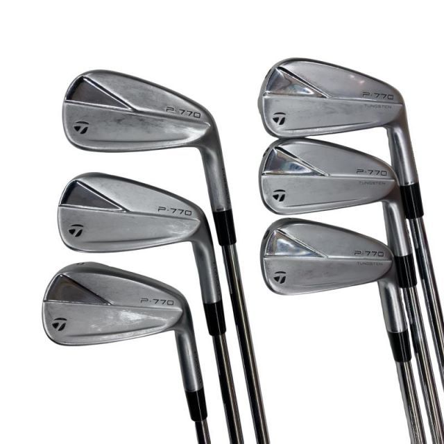 【中古】 テーラーメイド Taylor Made P・770(2023) 6S アイアンセット IR Dynamic Gold EX TOUR ISSUE (フレックスS) メンズ 男性用 右利き 右用 Cランク ゴルフクラブ
