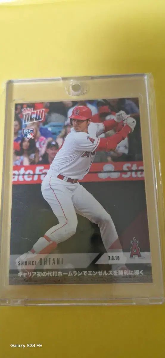 0 大谷翔平 ルーキーカード Topps MLB RC エンゼルス Now Shohei topps