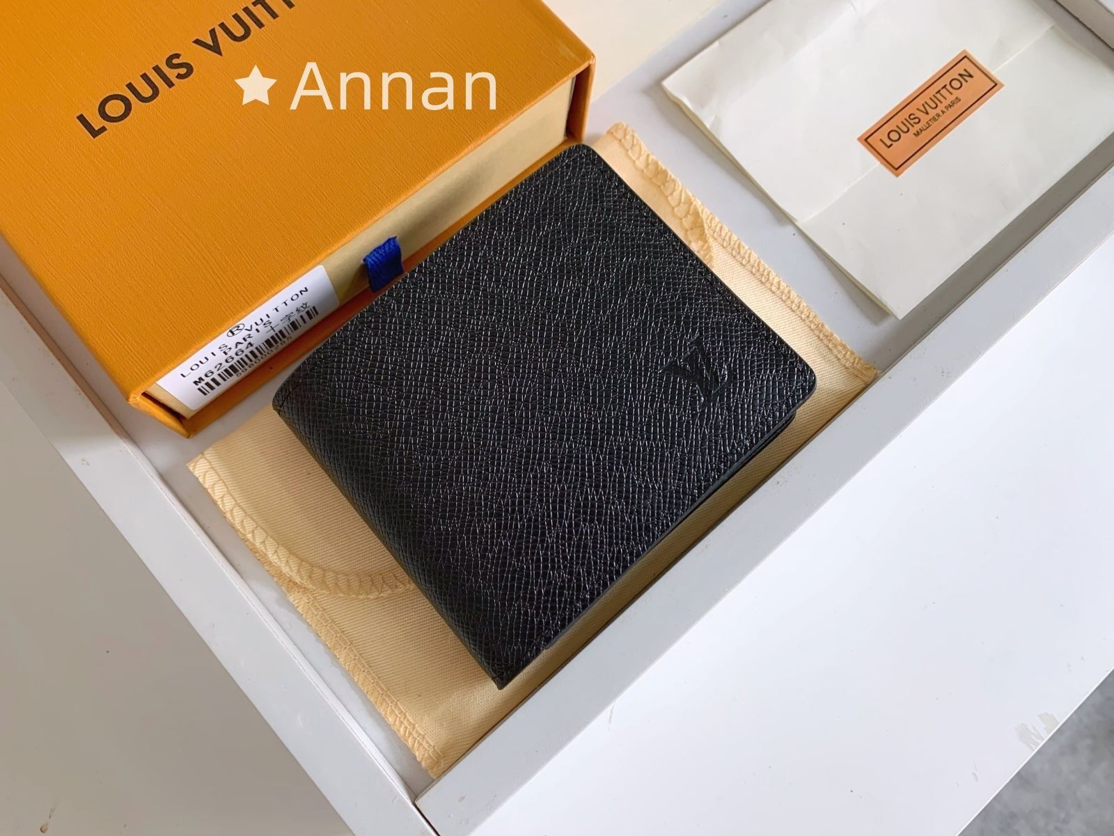 超美品 LOUIS VUITTON ルイヴィトン メンズ 2折り財布