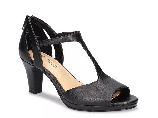 イージーストリート レディース シューズ サンダル Easy Street Flash Sandal Black ブラック