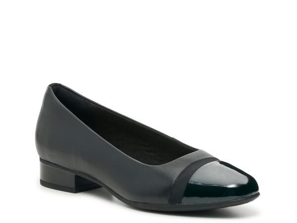 クラークス レディース シューズ パンプス Clarks Juliet Monte Flat Black ブラック