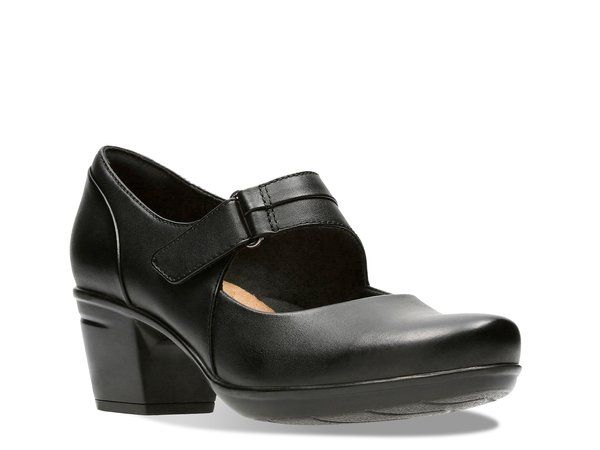 クラークス レディース シューズ パンプス Clarks Emslie Lulin Pump Black ブラック