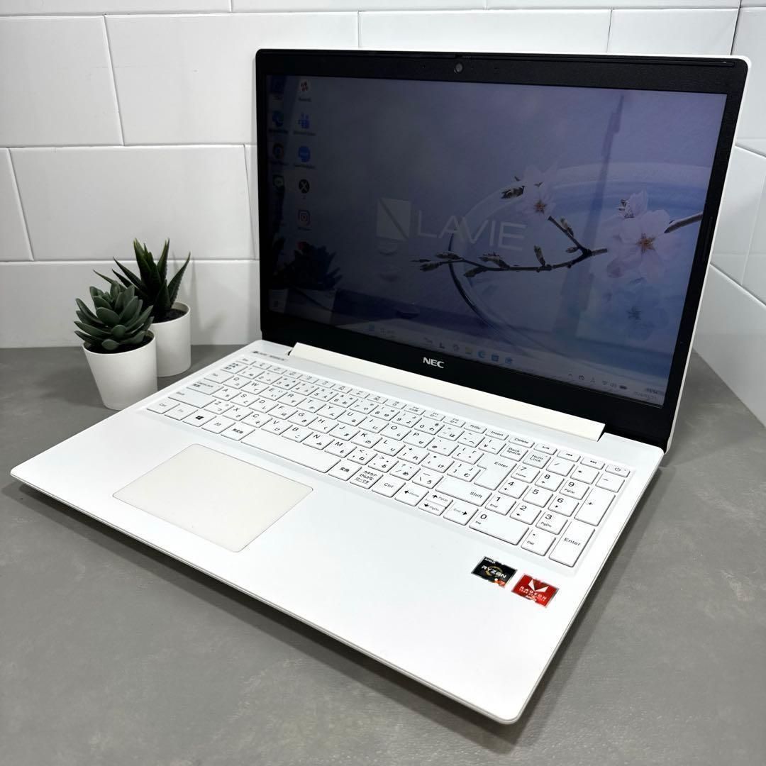 【高性能】NECプレミアムホワイト☘Ryzen7☘NVMe256GB+1TB NEC Ryzen7 SSD256GB+1TB Win11 Office2021 - メルカリ