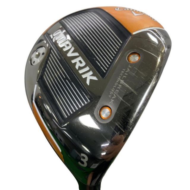 【中古】 キャロウェイ MAVRIK 3W フェアウェイウッド FW リシャフト (フレックスその他) メンズ 男性用 右利き 右用 Cランク ゴルフクラブ