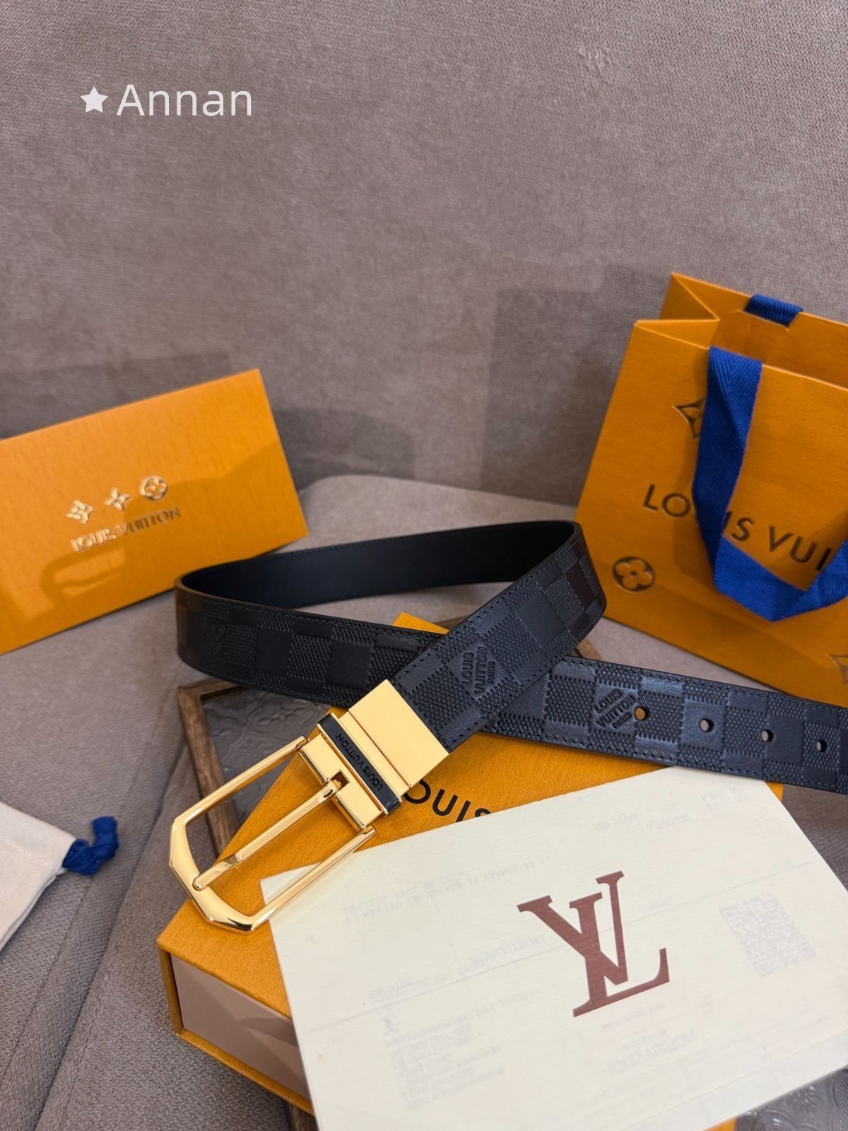 入手困難 限定品 LOUIS VUITTON ルイヴィトン メンズ ベルト 本革