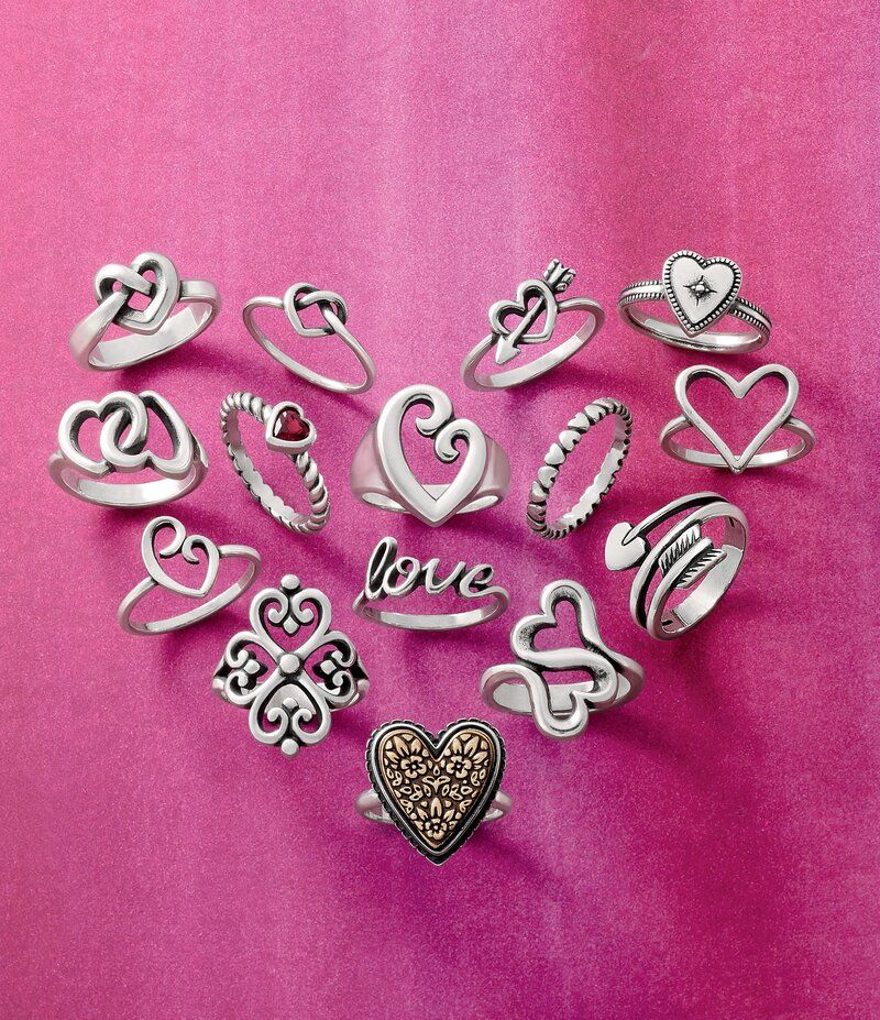 ジェームズ エイヴリー レディース アクセサリー 指輪 James Avery Lots of Love Band Sterling Silver シルバー｜詳細画像