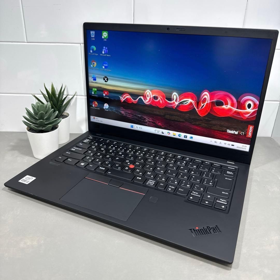 Lenovo】ThinkpadX1カーボン☘10世代i5☘️NVMe512