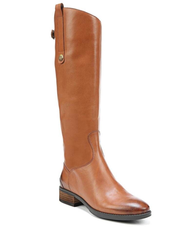 サムエデルマン レディース シューズ ブーツ・レインブーツ トール ブーツ レザー Sam Edelman Penny Tall Leather Riding Boots Whiskey