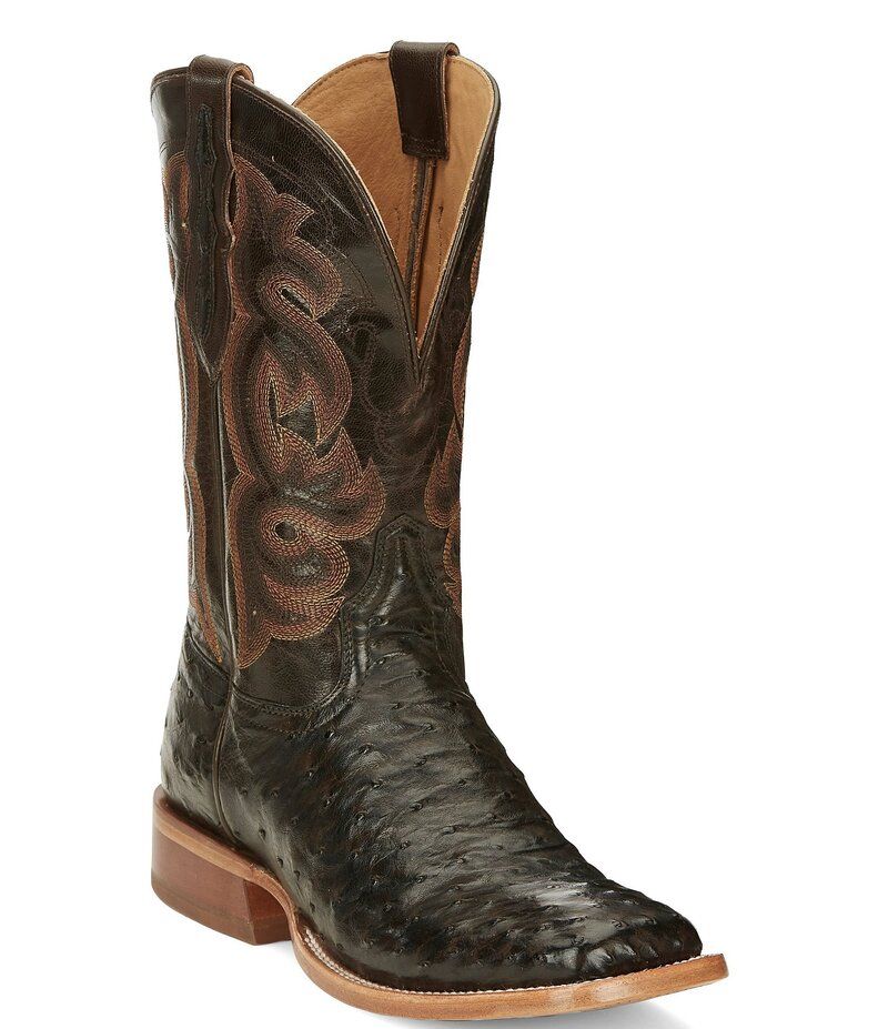 トニーラマ メンズ シューズ ブーツ・レインブーツ Tony Lama Mens Quaid Western Boots Umber Brown ブラウン