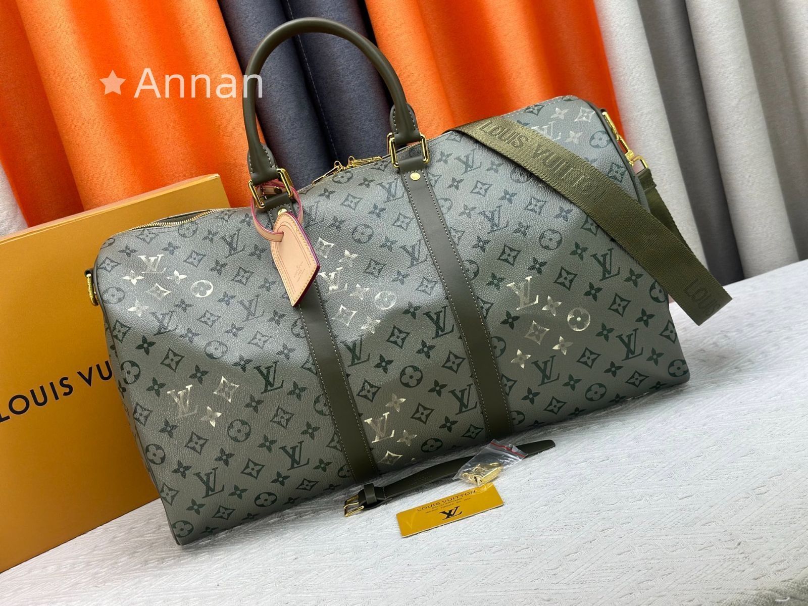 人気 LOUIS VUITTON ルイヴィトン ボストンバッグ 旅行用バッグ 50cm メンズ