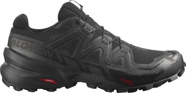 サロモン メンズ シューズ スニーカー Salomon Menspeedcross 6 GTX Trail Running Shoes BlackBlack ブラック