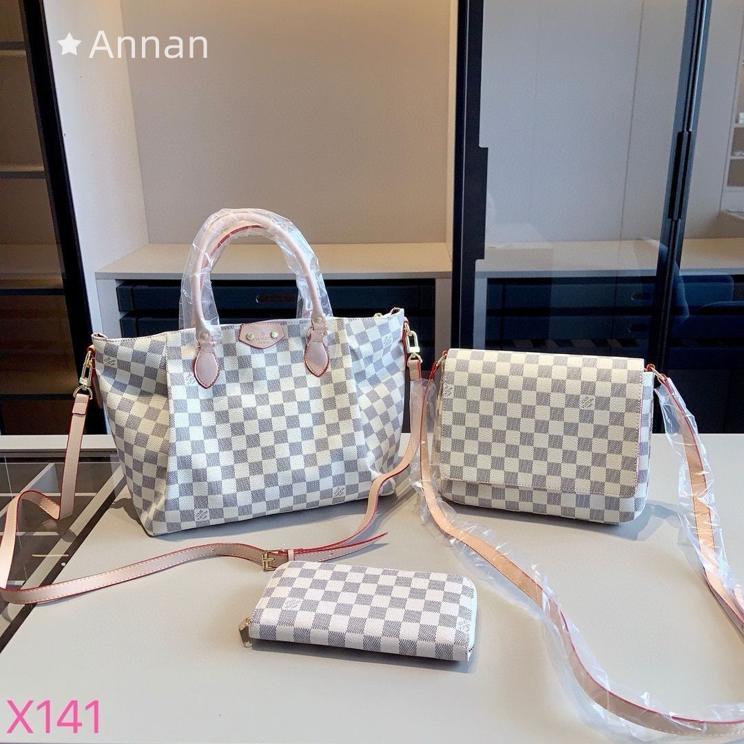 状態良 LV LOUIS VUITTON ルイヴィトン ハンドバッグ ショルダーバッグ 財布 3点セットバッグ