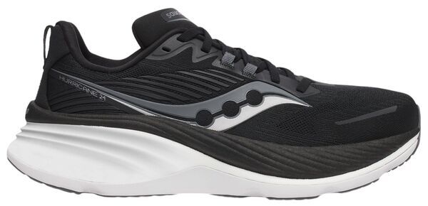 サッカニー メンズ シューズ スニーカー Saucony Mens Hurricane 24 Running Shoes BlackCarbon ブラック