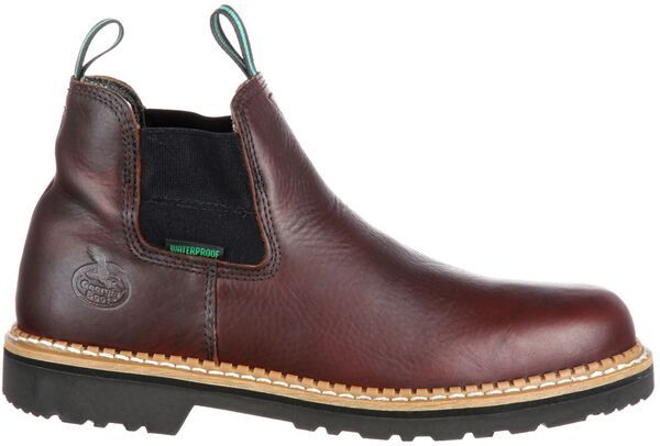 ジョージアブーツ メンズ シューズ ブーツ・レインブーツ Georgia Boots Mens Giant Waterproof Romeo High Boots Brown ブラウン