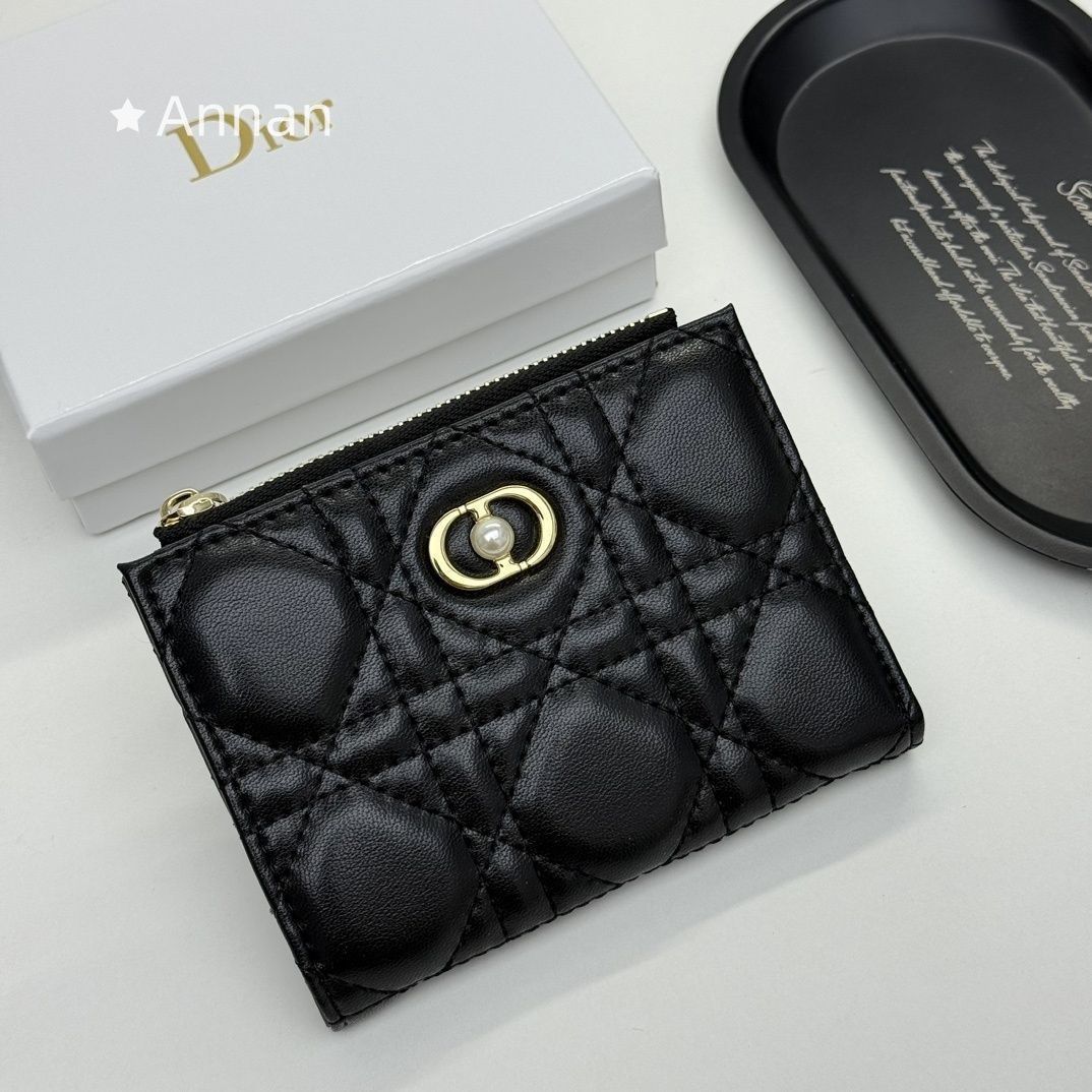 超美品 本日特価 Christian Dior クリスチャンディオール 折り財布 小銭入れ