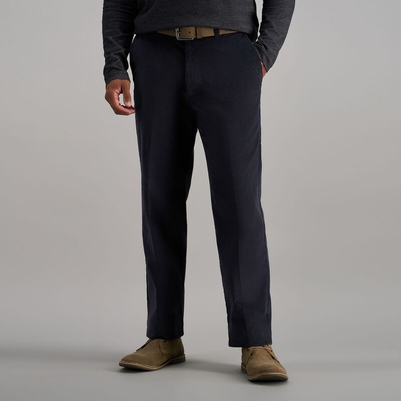 ハガー メンズ ボトムス カジュアルパンツ コーデュロイ Mens Haggar ClassicFit Stretch Expandable Waistband Corduroy Pants Dusk