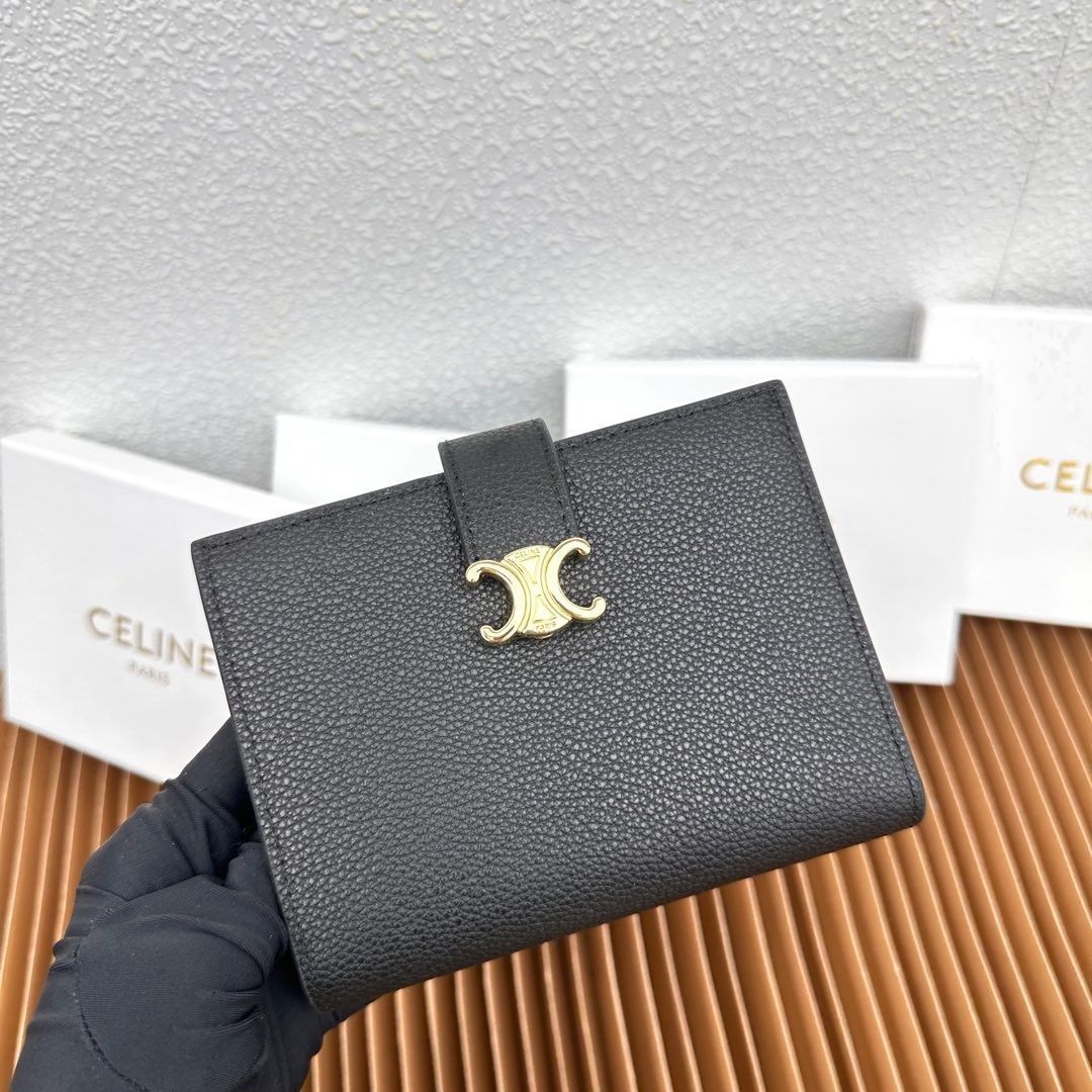 超希少 送料無料 本日特価 CELINE セリーヌ ウォレット 折り財布 小銭入れ