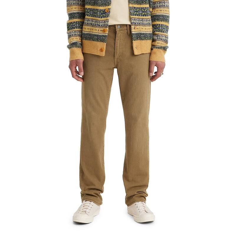 リーバイス メンズ ボトムス デニムパンツ Mens Levis 514 Straight Fitwill Pants British Khaki カーキ