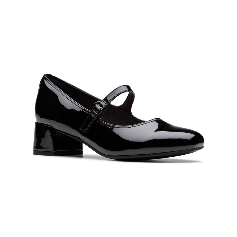 クラークス レディース シューズ パンプス ヒール Clarks Iridessa Rae Womens Block Heel Dresshoes Black ブラック
