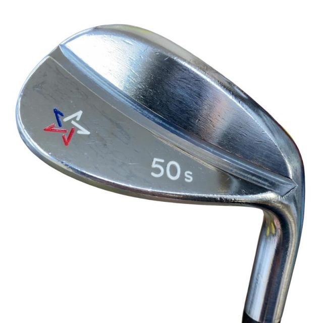 【中古】 アーティザンゴルフ ARTISAN メッキ 50°S ウェッジ WG Dynamic Gold (フレックスX) メンズ 男性用 右利き 右用 Cランク ゴルフクラブ