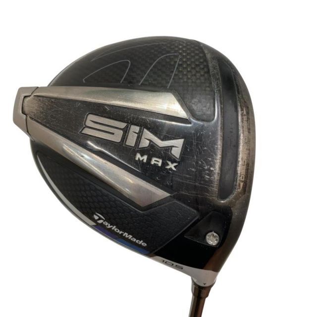 【中古】 テーラーメイド SIM MAX 10.5° ドライバー DR TENSEI BLUE TM50(DR) (フレックスS) メンズ 男性用 右利き 右用 Cランク ゴルフクラブ