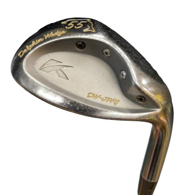 【中古】 キャスコ Dolphin wedge DW-JPFG 55° ウェッジ WG 純正特注シャフト (フレックスS) メンズ 男性用 右利き 右用 Cランク ゴルフクラブ