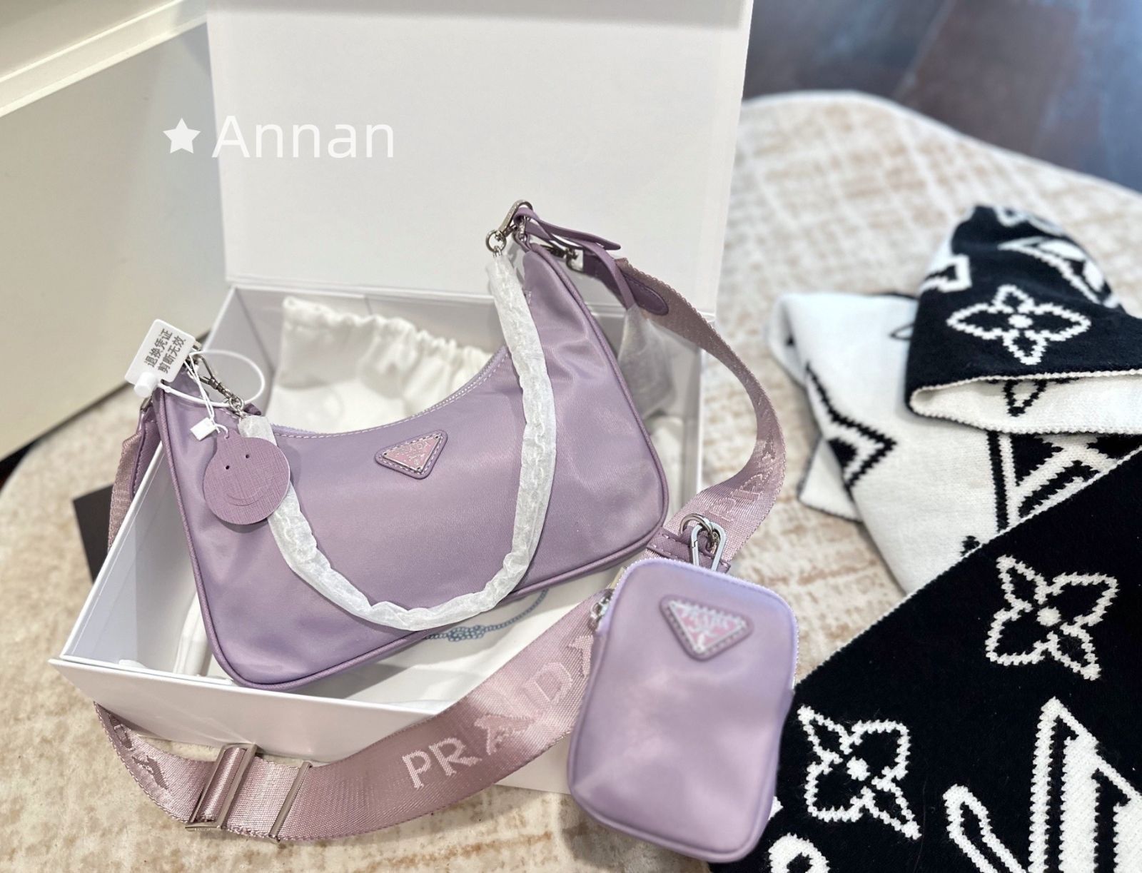 新品同様 人気 レディース PRADA プラダ ショルダーバッグ