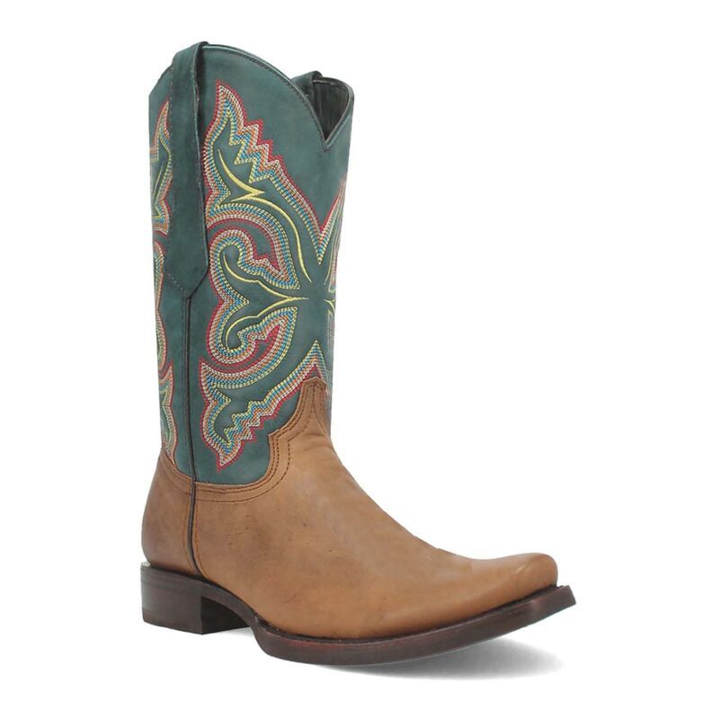 ディンゴ メンズ シューズ ブーツ・レインブーツ レザー Dingo True Grit Mens Leather Boots Tan タン