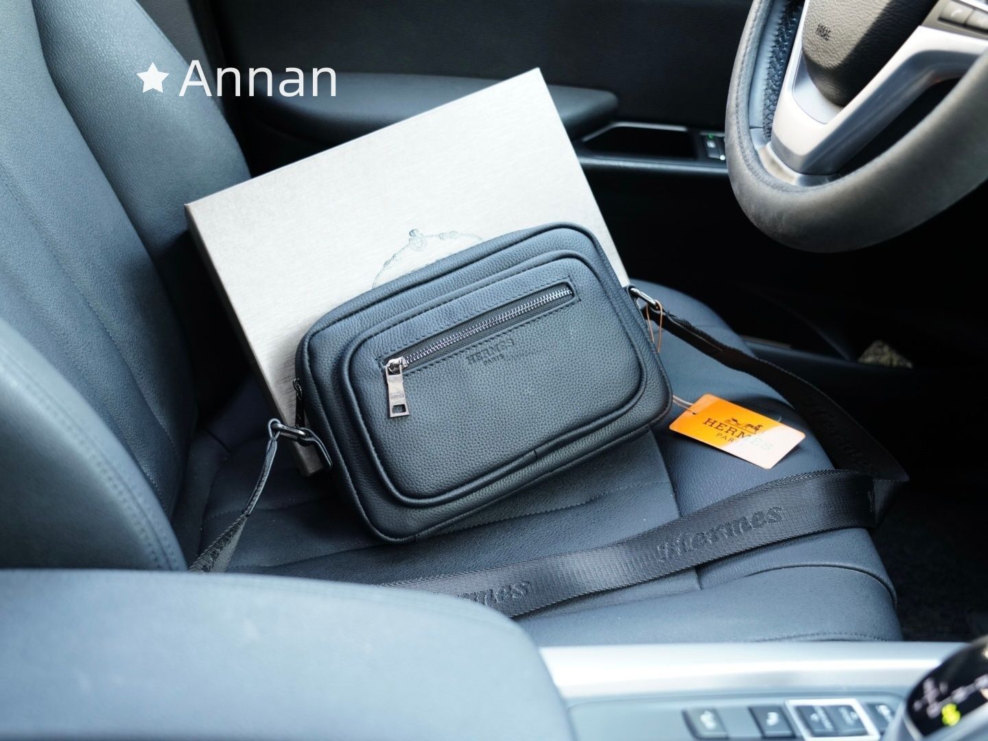 美品 美品 メンズ HERMES エルメス ショルダーバッグ
