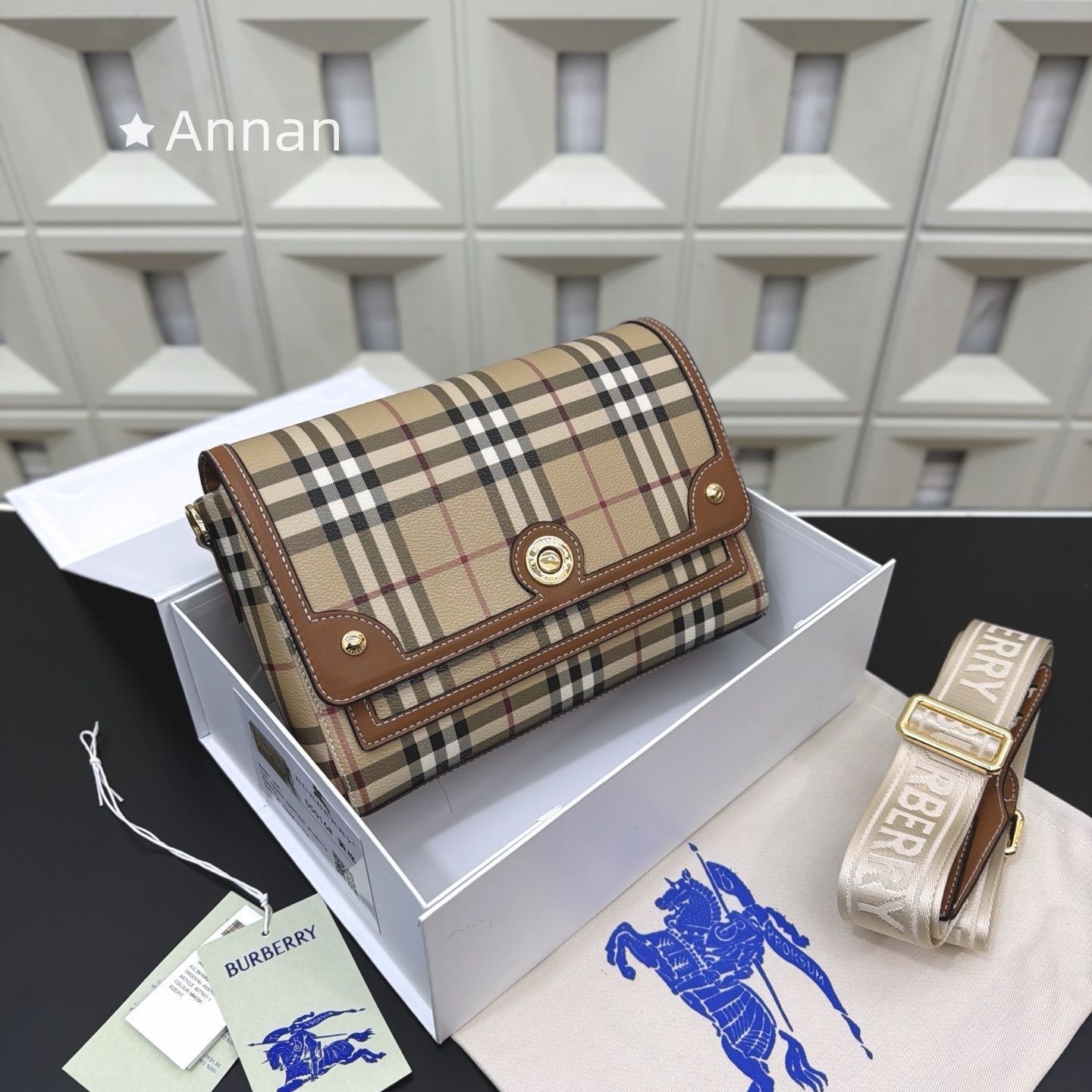 限定 メンズ BURBERRY バーバリー ショルダーバッグ