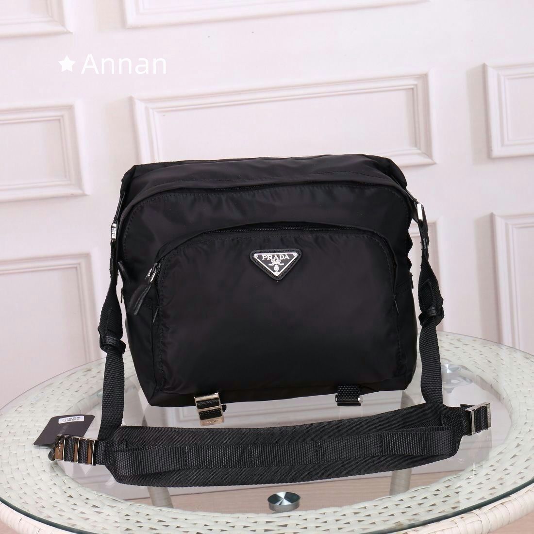 【未使用品】メンズ PRADA プラダ ショルダーバッグ
