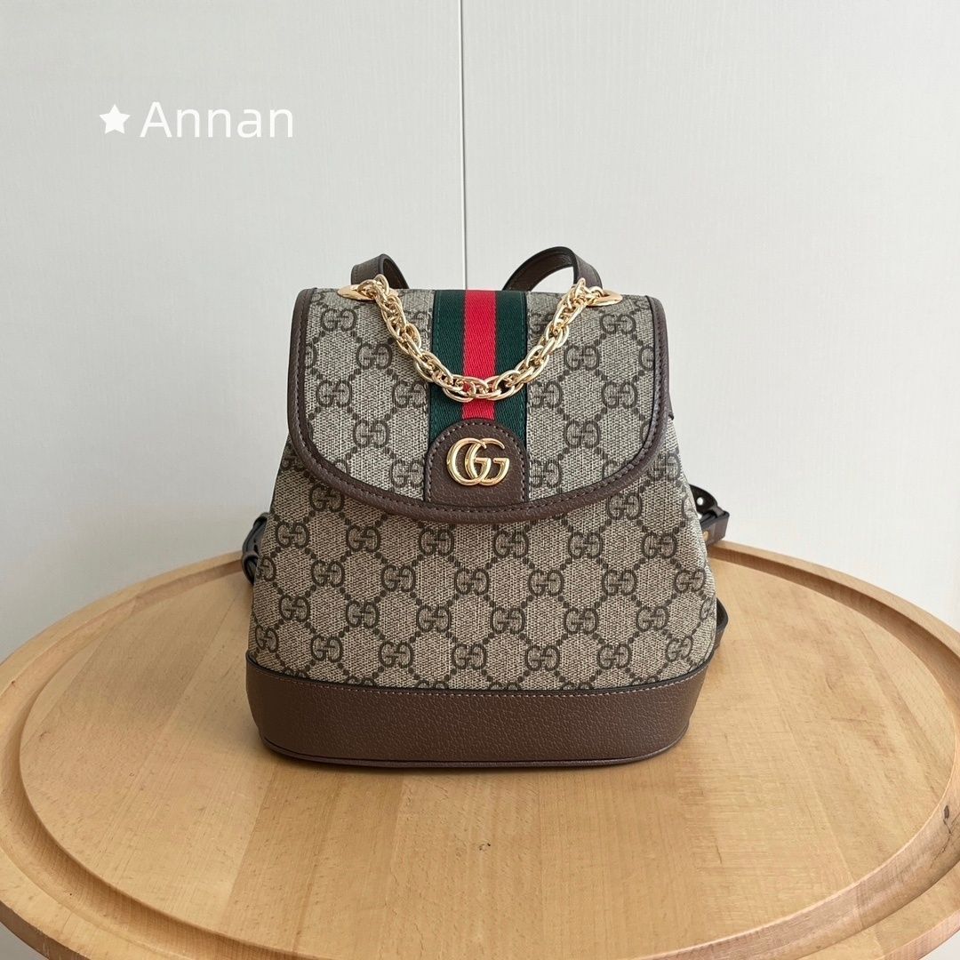 お洒落 極美品 グッチ GUCCI リュック?デイパック オフィディア ミニ バックパック GGスプリームキャンバス 795221