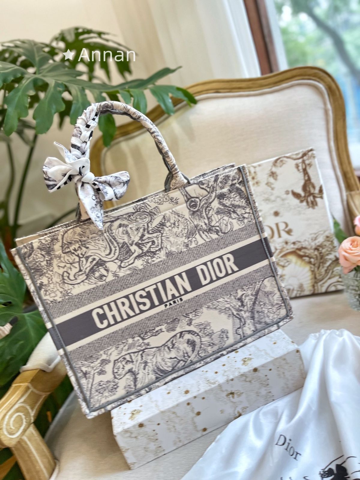 綺麗 レディース Christian Dior クリスチャンディオール トートバッグ