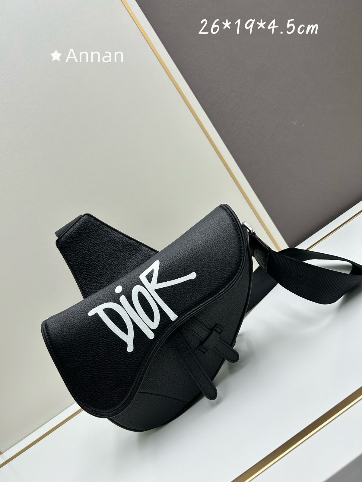 希少 新品 本革 メンズ Christian Dior クリスチャンディオール ショルダーバッグ★★