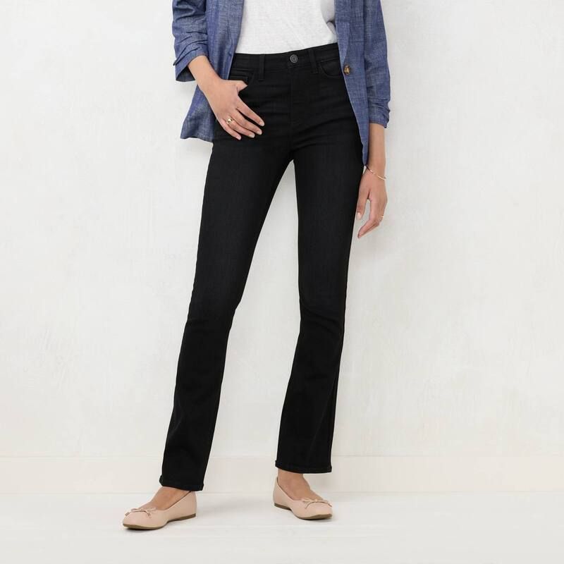 LC Lauren Conrad レディース ボトムス デニムパンツ ブーツカット ブーツ ジーンズ ハイウエスト Womens LC Lauren Conrad HighWaist Bootcut