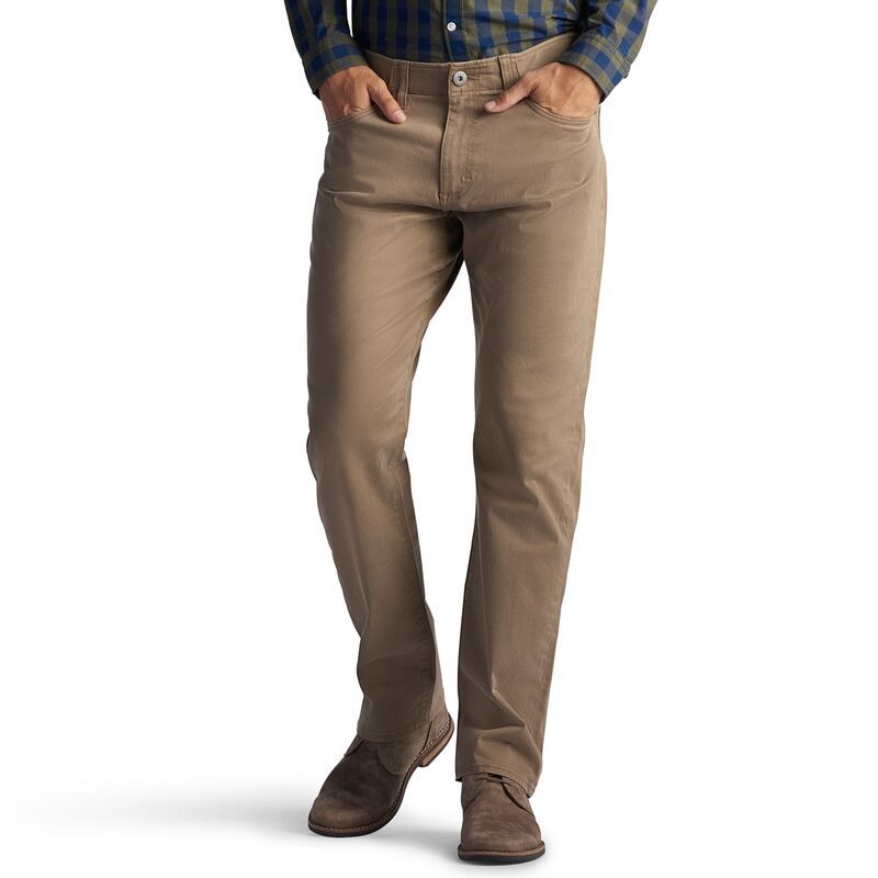 リー メンズ ボトムス デニムパンツ ジーンズ Mens Leextreme Motion StraightLeg Jeans Cougar