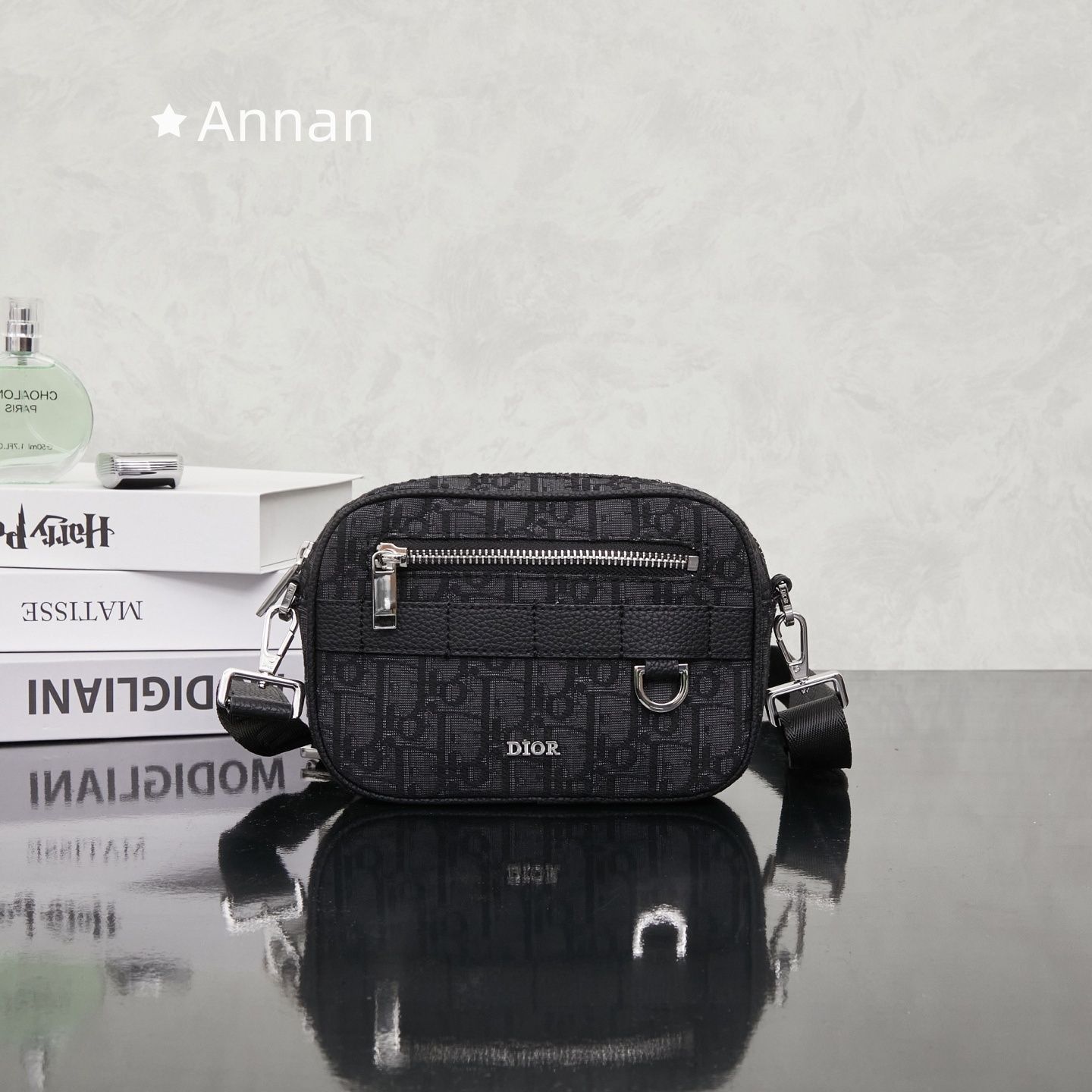 超美品 送料込☆メンズ Christian Dior クリスチャンディオール ショルダーバッグ