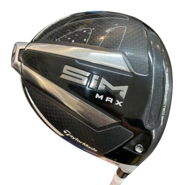 【中古】 テーラーメイド SIM MAX 10.5° USA ドライバー DR 純正特注シャフト (フレックスR) メンズ 男性用 右利き 右用 Cランク ゴルフクラブ