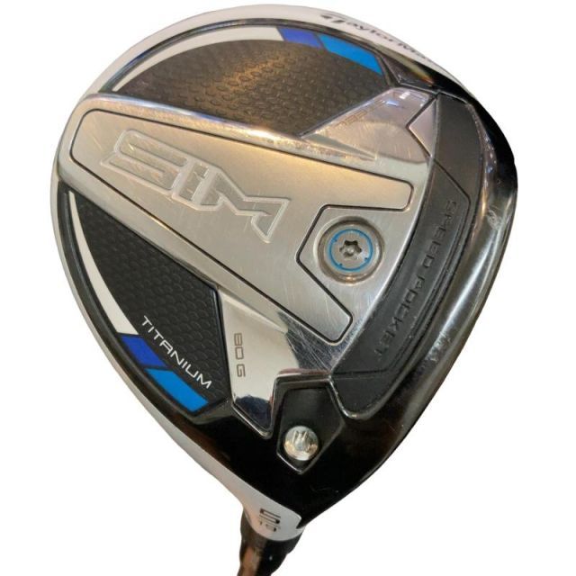 【中古】 テーラーメイド SIM 5W フェアウェイウッド FW TENSEI SILVER TM50(FW) (フレックスR) メンズ 男性用 右利き 右用 Cランク ゴルフクラブ
