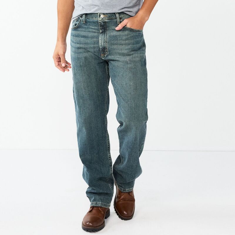 ラングラー メンズ ボトムス デニムパンツ ジーンズ Mens WranglerelaxedFit Jeans Gray Tint グレー