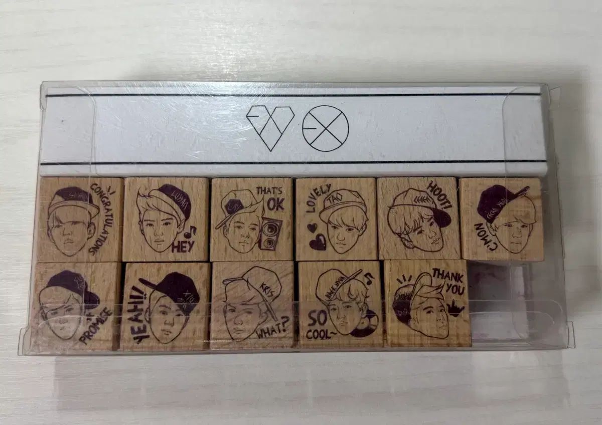 EXO（エクソ） ウルロン Growl (XOXO) 公式スタンプ 11種 まとめ売り レアグッズ
