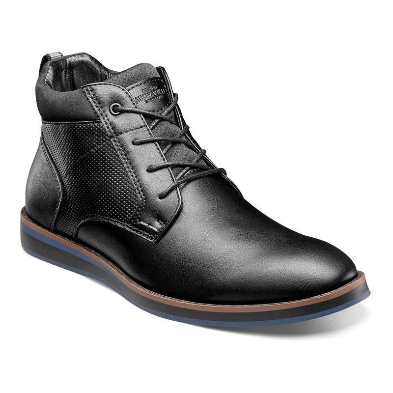 ノンブッシュ メンズ シューズ ブーツ・レインブーツ Nunn BushR Circuit Mens Chukka Boots Black ブラック