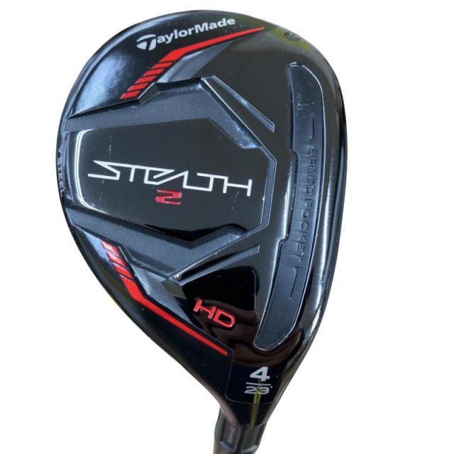 【中古】 テーラーメイド STEALTH2 HD U4 ユーティリティ UT TENSEI RED TM60(STEALTH UT) (フレックスS) メンズ 男性用 右利き 右用 Cランク ゴルフクラブ