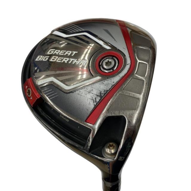 【中古】 キャロウェイ GREAT BIG BERTHA(2015) 9° ドライバー DR リシャフト (フレックスその他) メンズ 男性用 右利き 右用 Cランク ゴルフクラブ