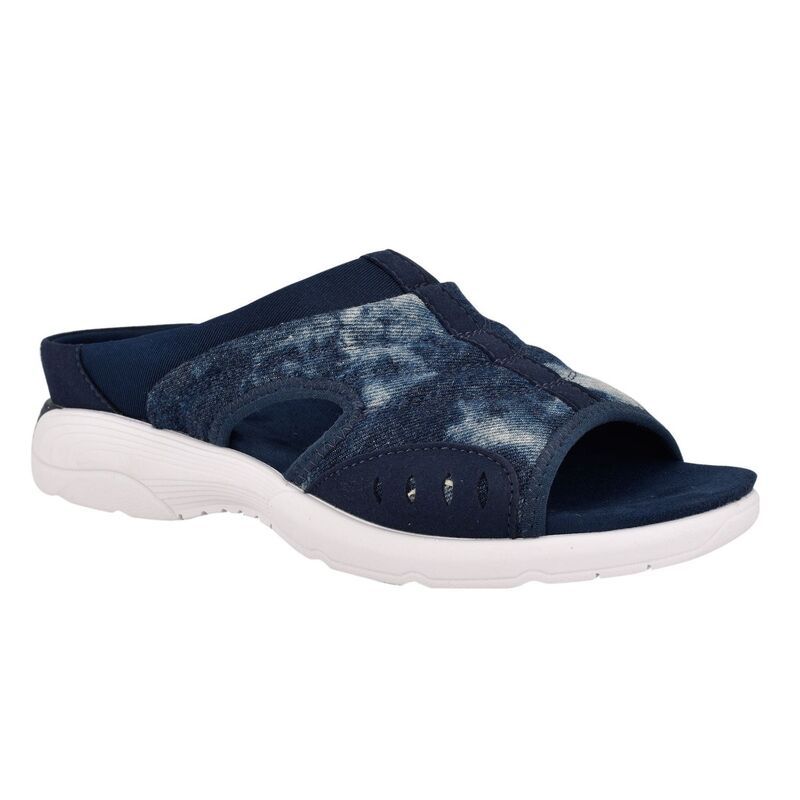 イージースピリット レディース シューズ サンダル Easy Spiritraciee Womenslide Sandals Blue Tie Dye ブルー