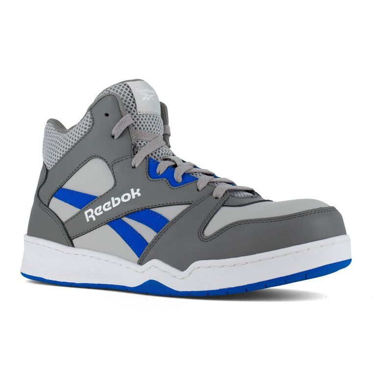 リーボック メンズ シューズ スニーカー Reebok Work Club MEMT Mens Composite Toe High Top Sneakers Gray グレー